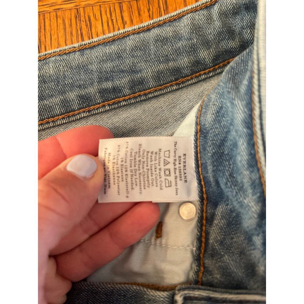 Everlane The Curvy High Rise skinny Jean size 28 - Picture 4 of 6